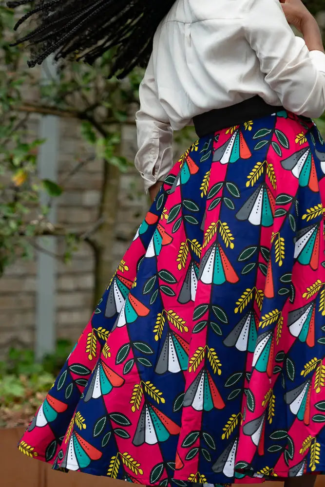 Petra Multicoloured Midaxi Skirt Women’s Dress