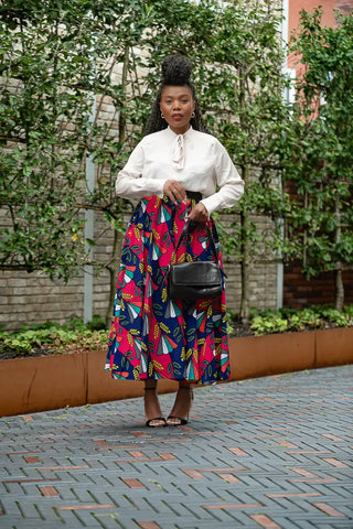 Petra Multicoloured Midaxi Skirt Women’s Dress