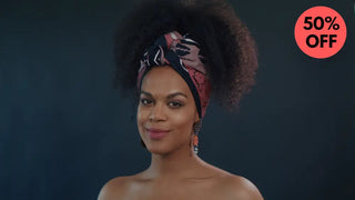 PETRA TRIBAL HEADWRAP (COFFEE BEANS) HEADWRAPS