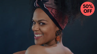 PETRA TRIBAL HEADWRAP (COFFEE BEANS) HEADWRAPS