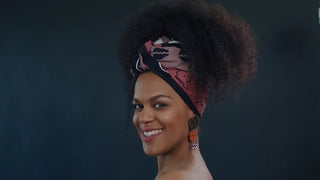 PETRA TRIBAL HEADWRAP (COFFEE BEANS) HEADWRAPS