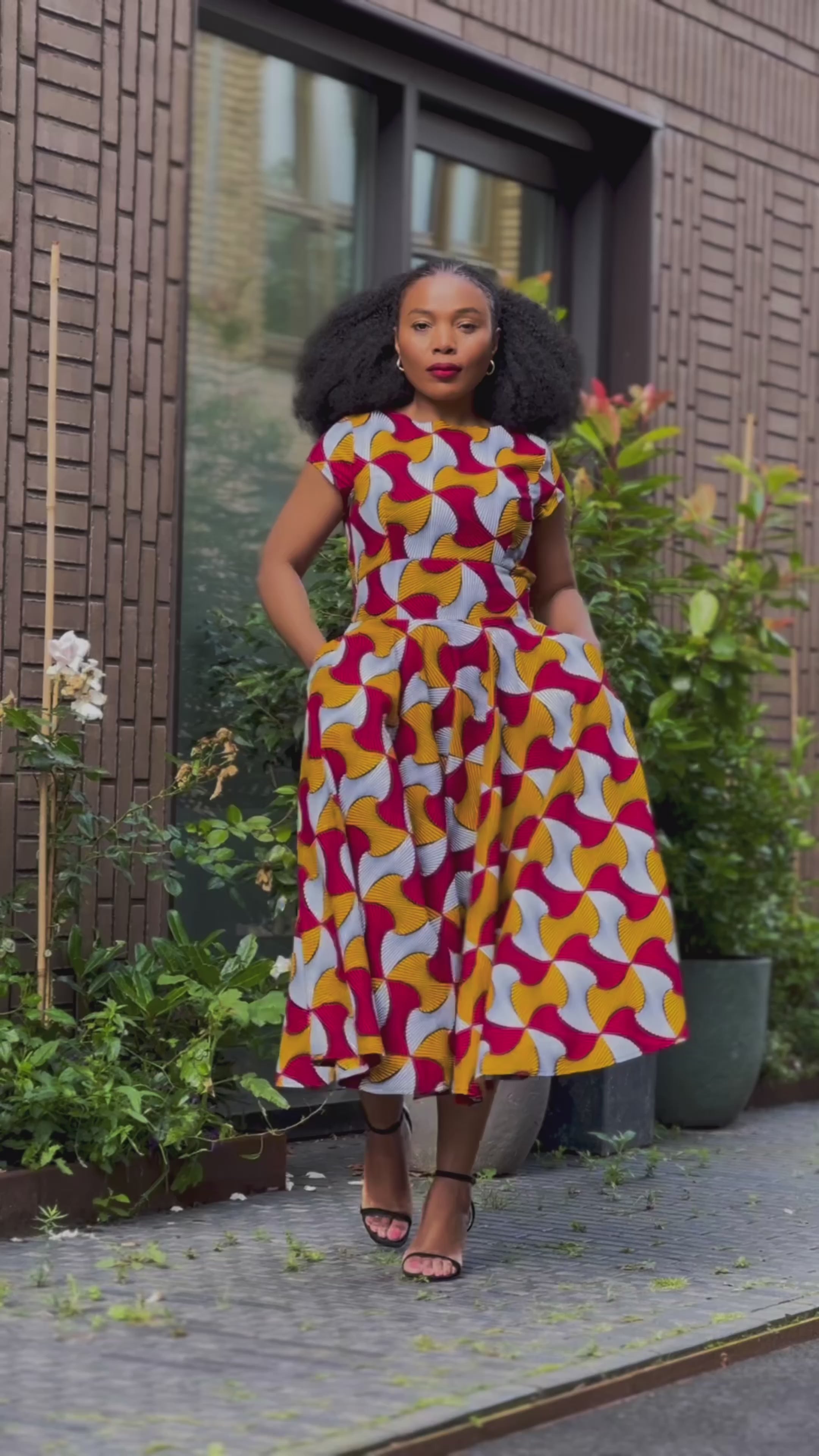 Marigold Flare Dress