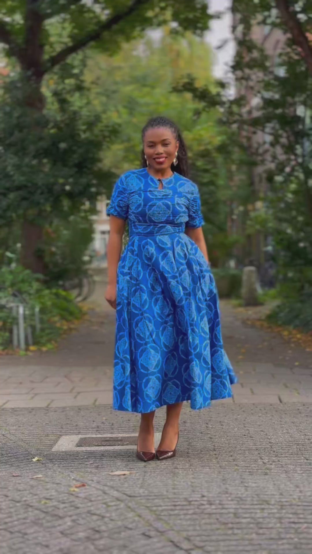 Elize Blue Dress