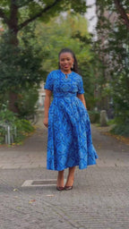 Elize Blue Dress