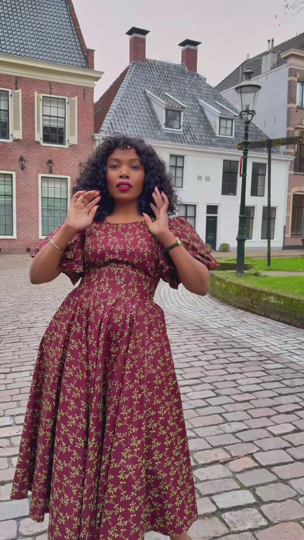 Dupe Brown Dress