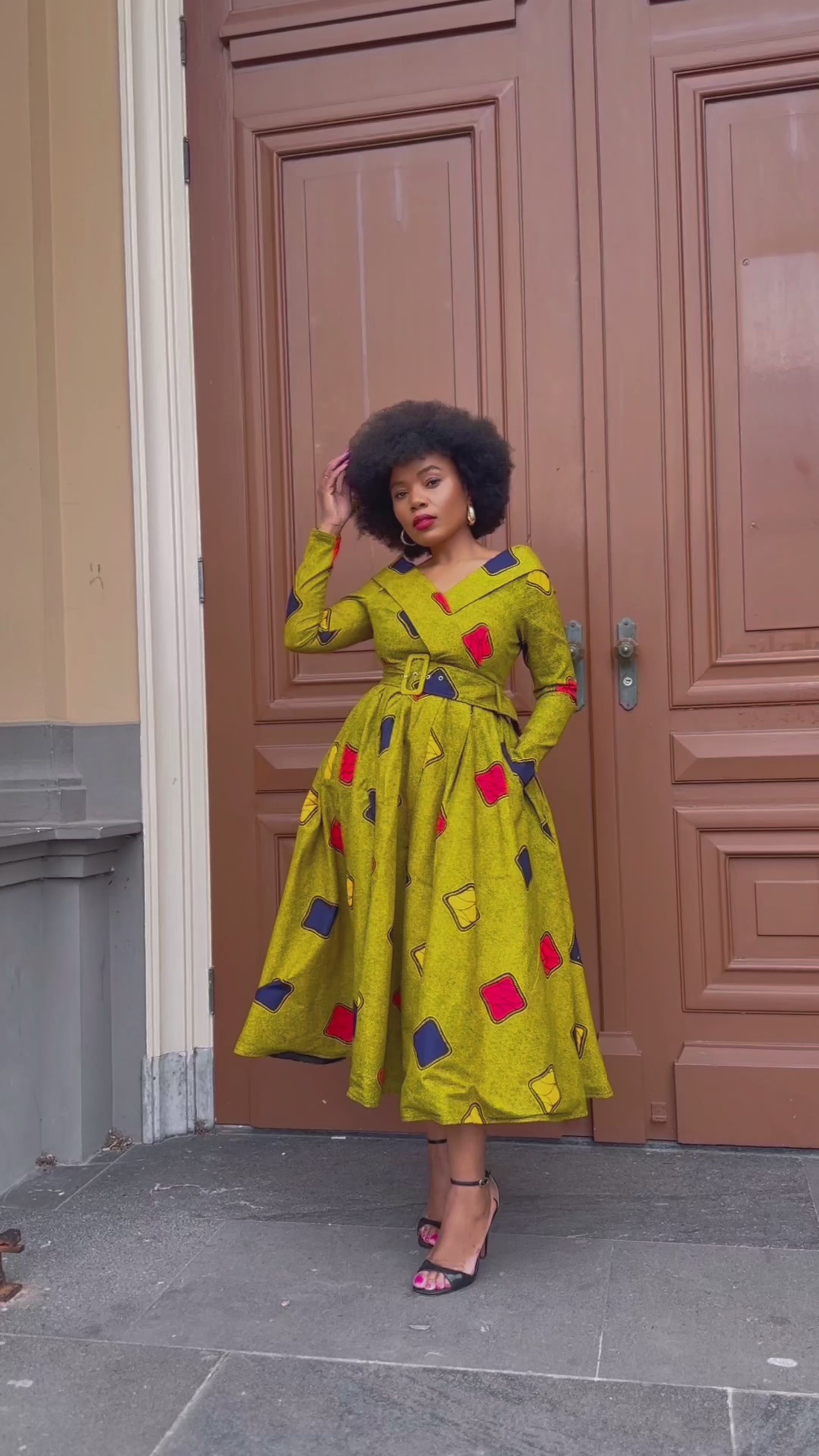 Aberash Long Sleeve Dress