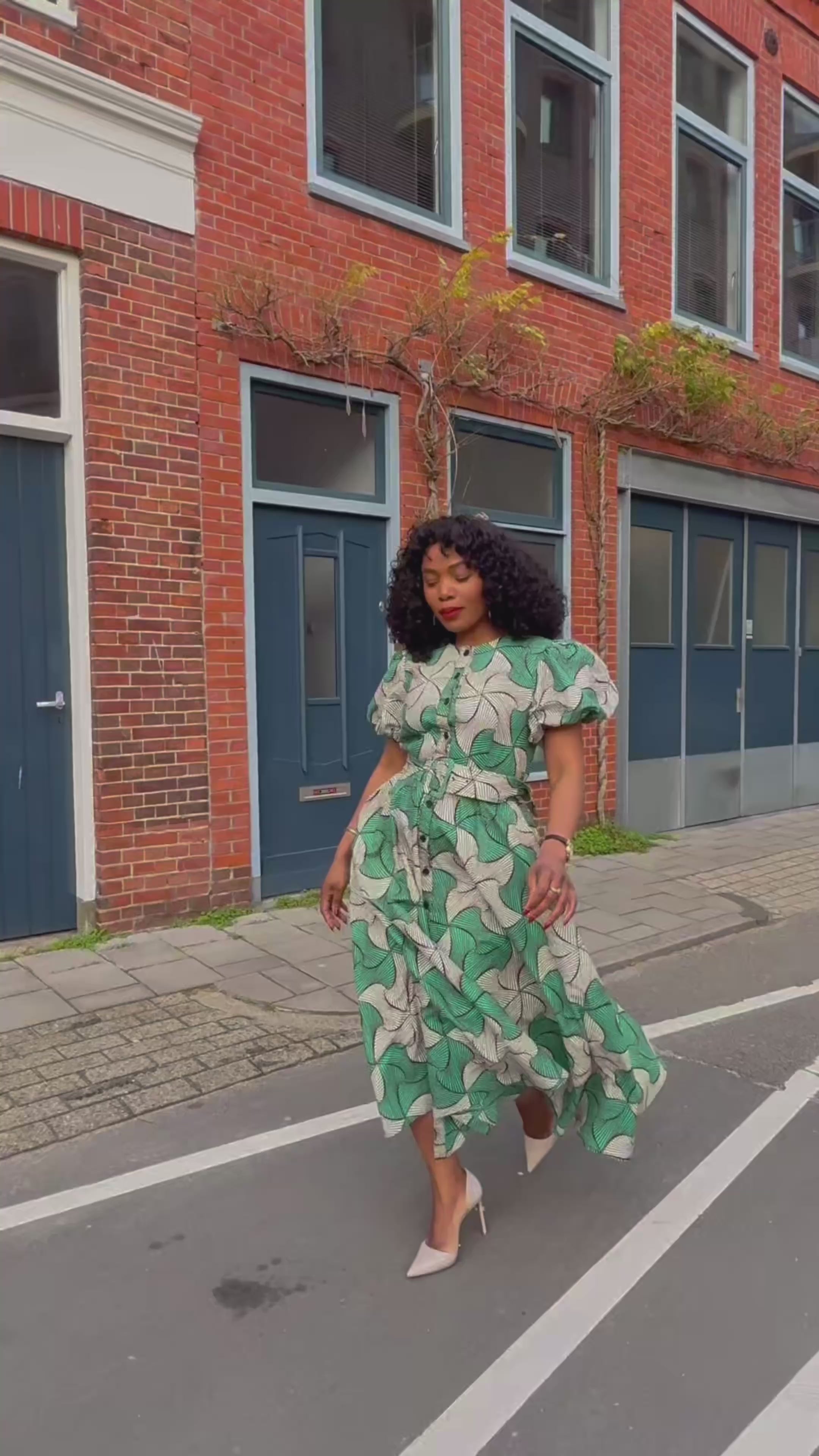 Fatima Green Dress