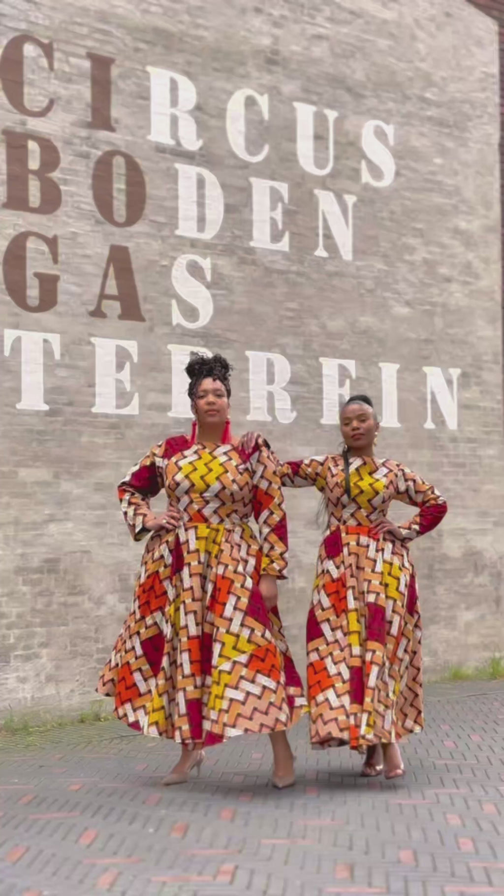 Moyo Yellow and Orange Dress