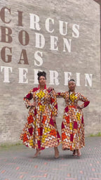 Moyo Yellow and Orange Dress