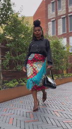 Awele Tassle Gold Skirt