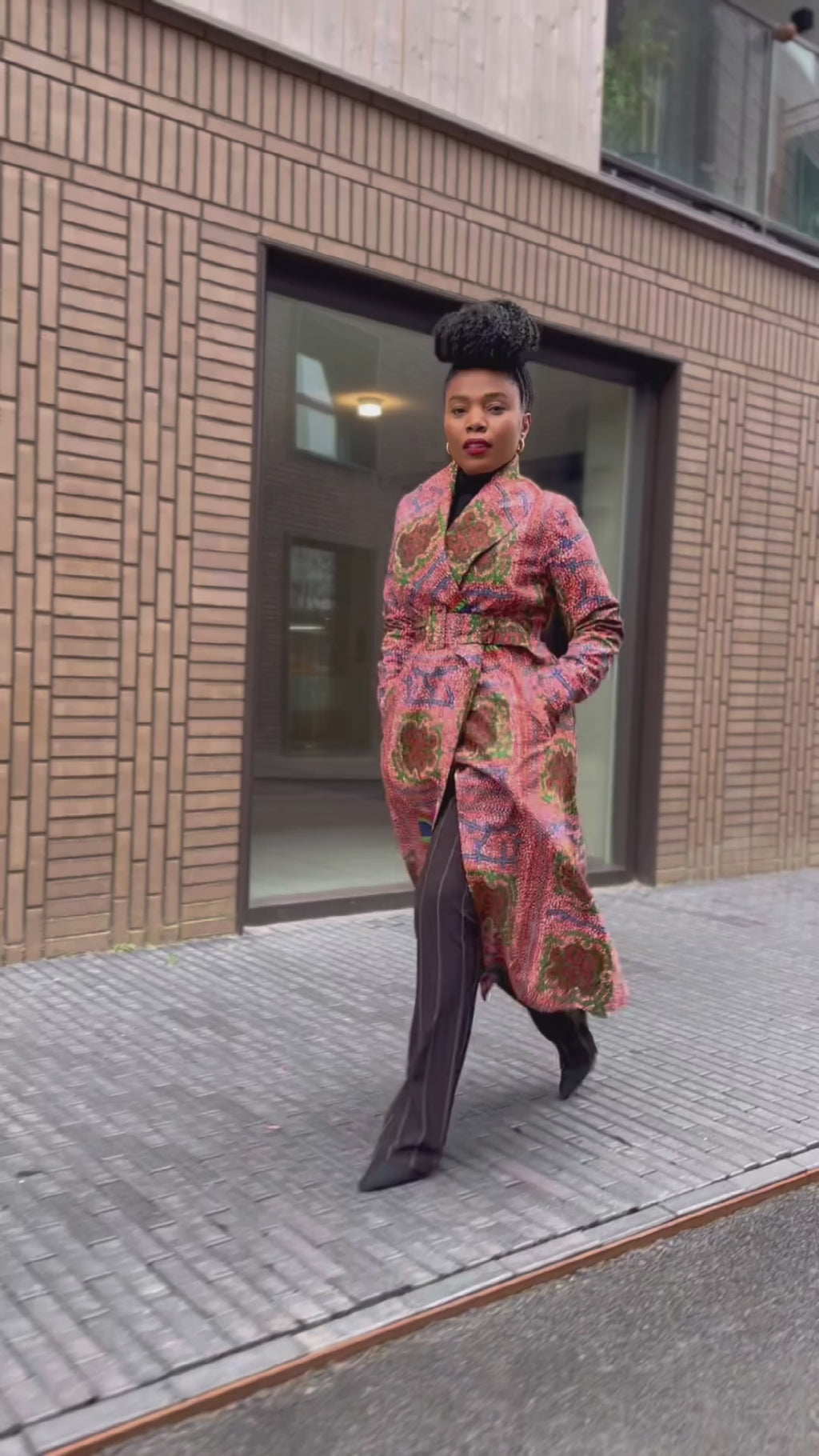 Zola Multicolored Duster Jacket