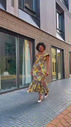 Ewu One Shoulder Dress