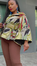 Zinitha Flair Floral Gold Top