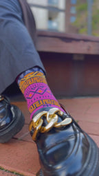 Kinshasa Multicoloured Socks
