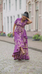 Deola Wrap Dress