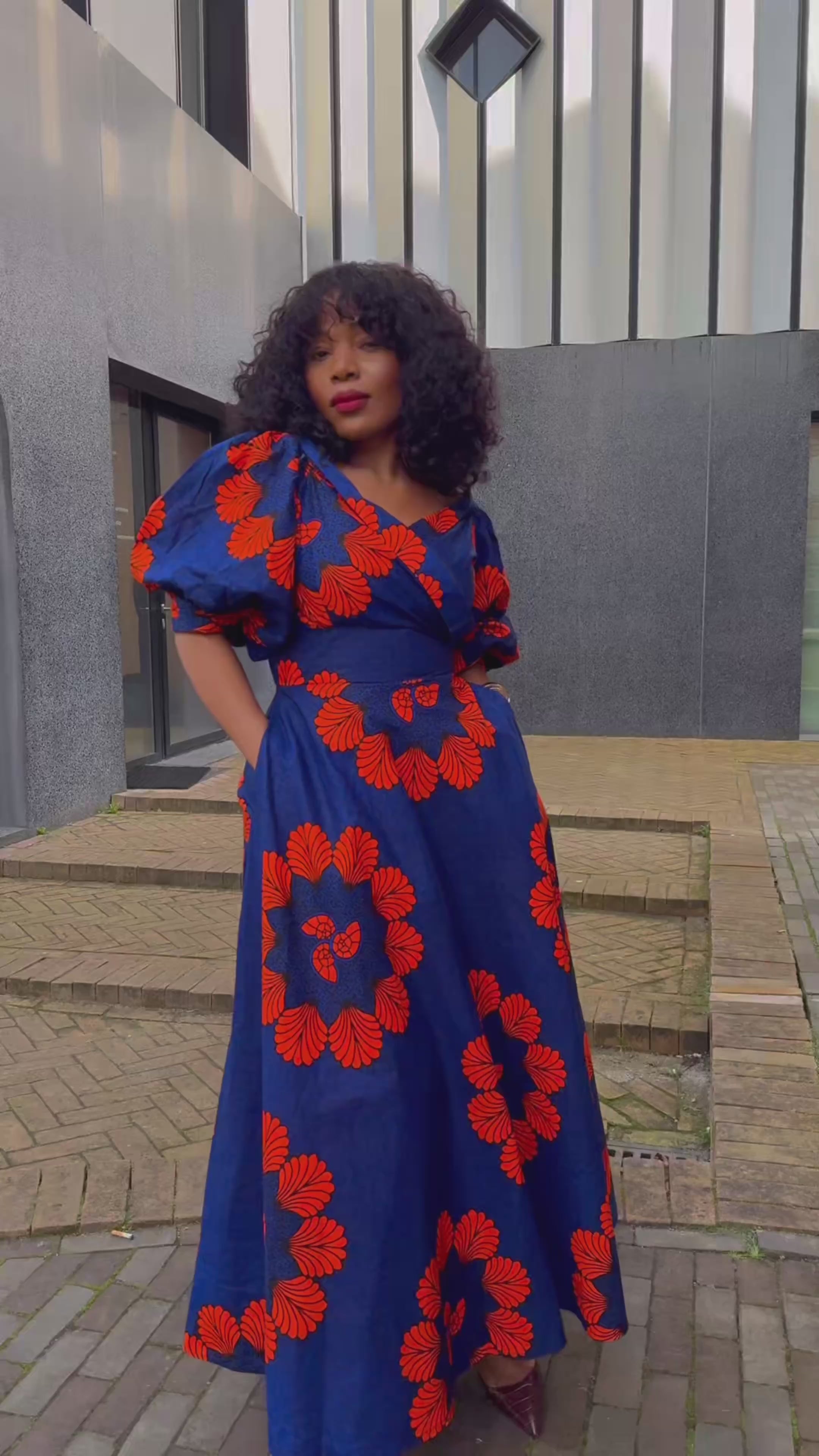 Titilayo Floral Midaxi Dress