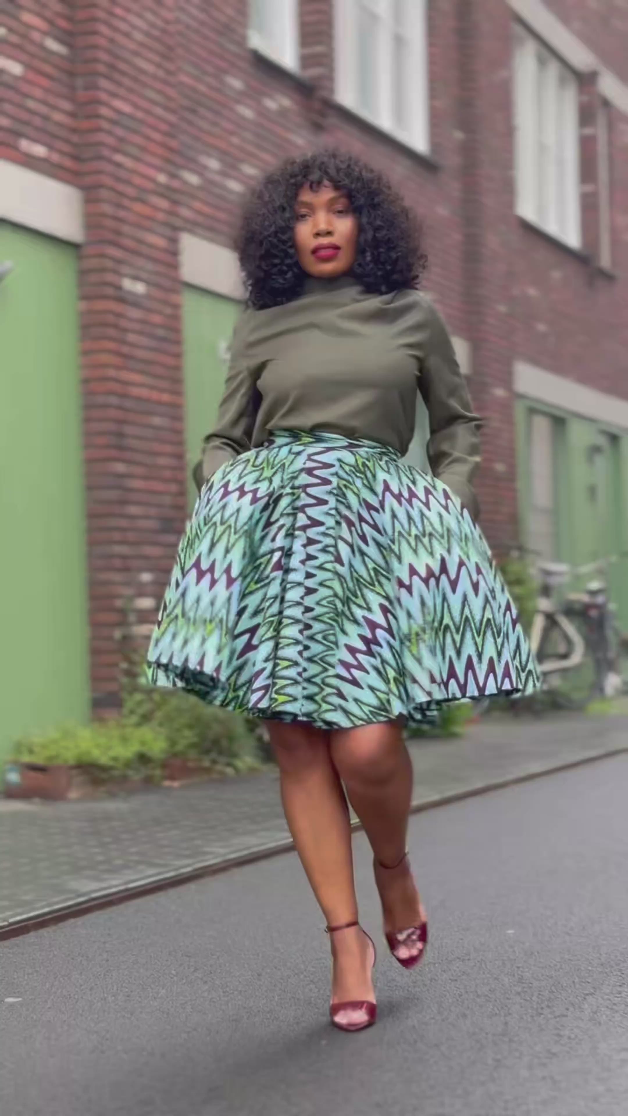 Tiwa Turquoise Skirt