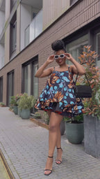 Leena Floral Flare Top