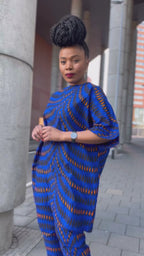 Kemi Two Piece Blue Set