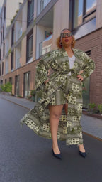 Althea Tribal Print Kimono