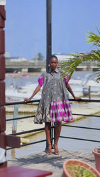 Tolulope Ankara Chic Shirt Dress