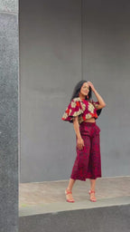 Arinola Flared Sleeve Top