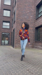 Amma Red Multiway Jacket