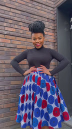 IMANI PLEATED SKIRT