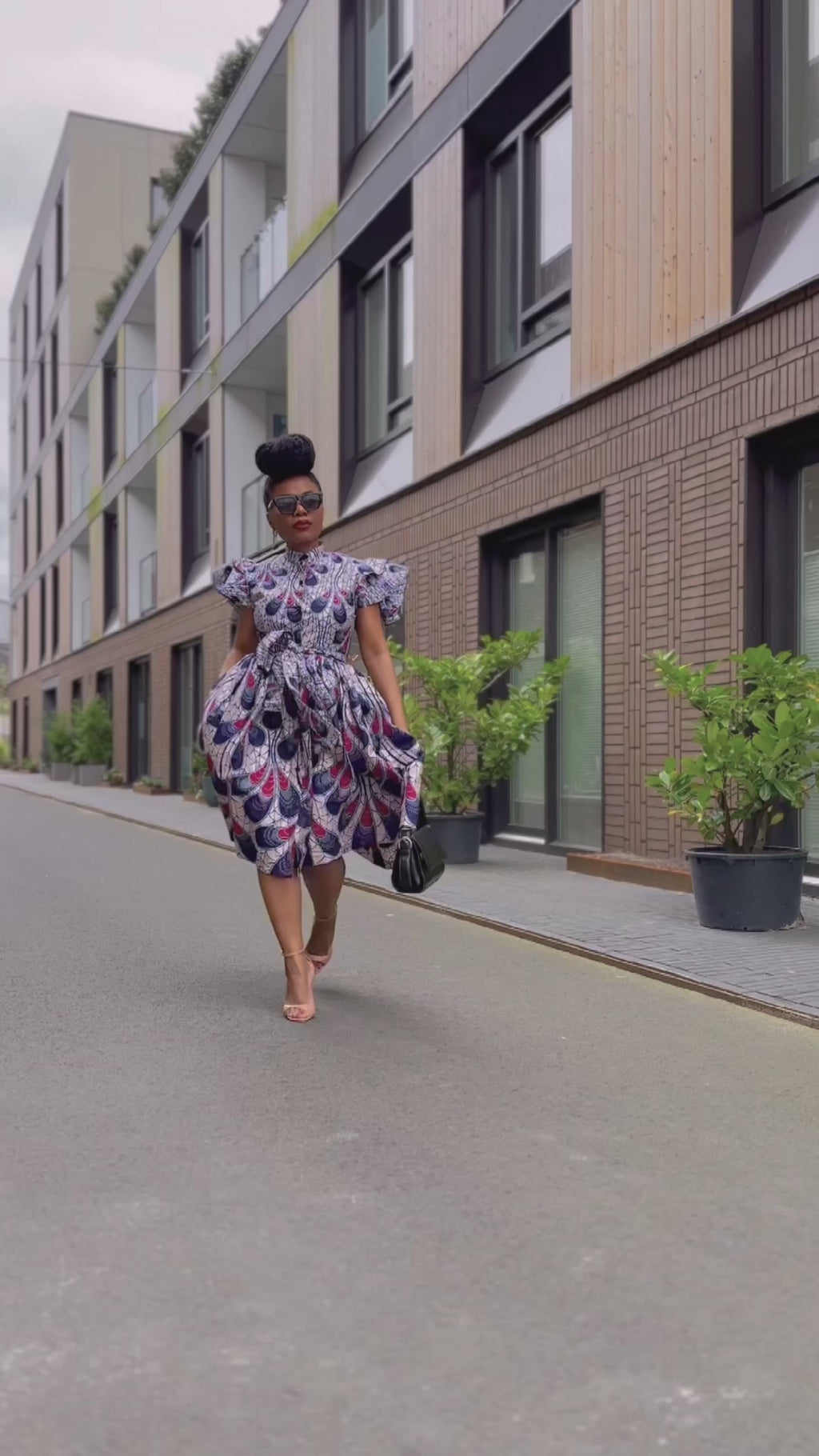 Lanre Gold Dress
