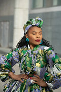 RHONDA GREEN HEADWRAP HEADWRAPS