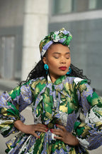 RHONDA GREEN HEADWRAP HEADWRAPS