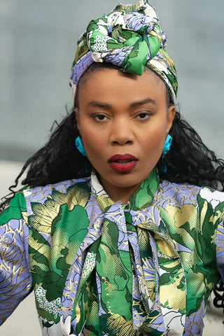 RHONDA GREEN HEADWRAP HEADWRAPS