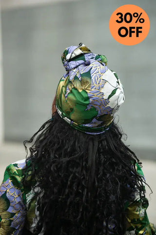 RHONDA GREEN HEADWRAP HEADWRAPS