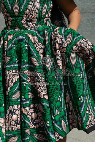 RUBY GREEN LACE COLLAR DRESS Women’s Dress