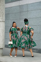 RUBY GREEN LACE COLLAR DRESS Women’s Dress