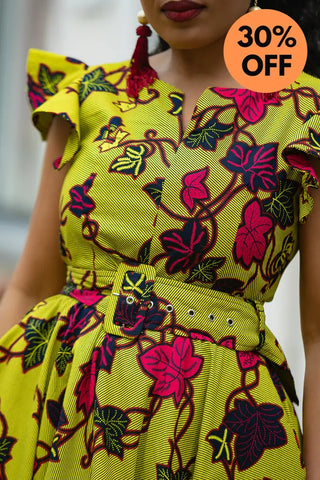 SELELNA FLORAL MIDI DRESS Women’s Dress