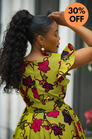 SELELNA FLORAL MIDI DRESS Women’s Dress