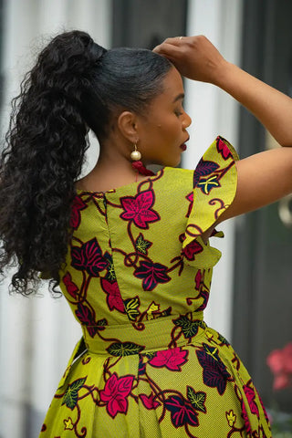 SELELNA FLORAL MIDI DRESS Women’s Dress