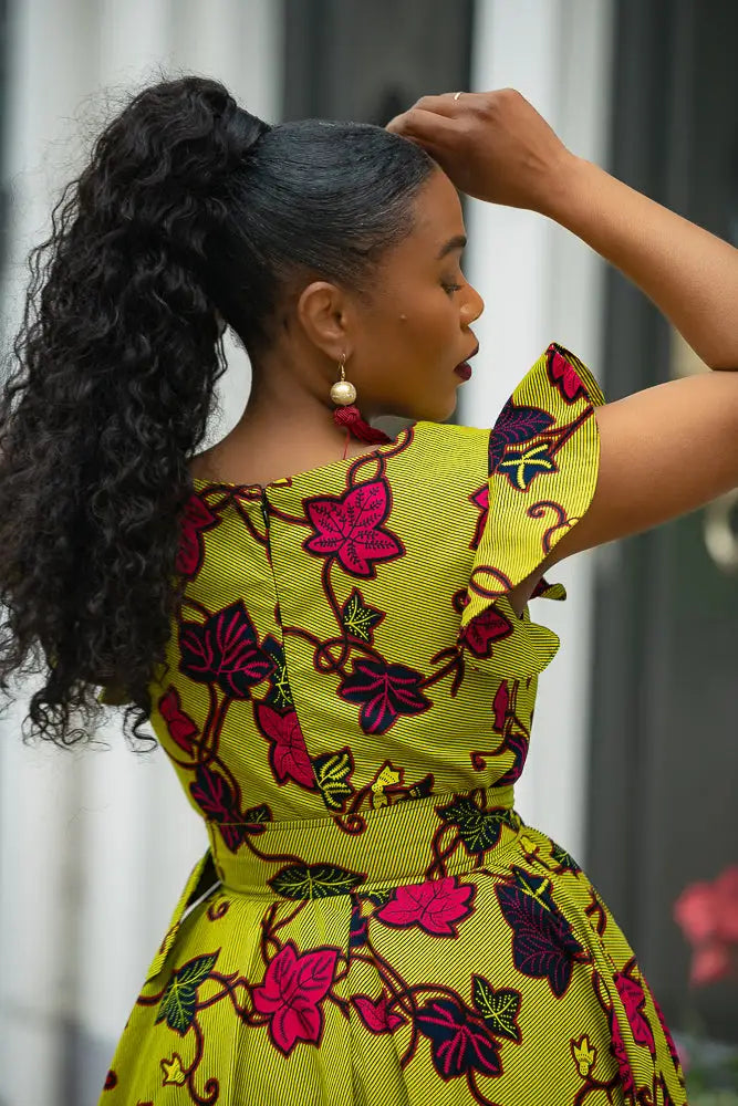 SELELNA FLORAL MIDI DRESS Women’s Dress