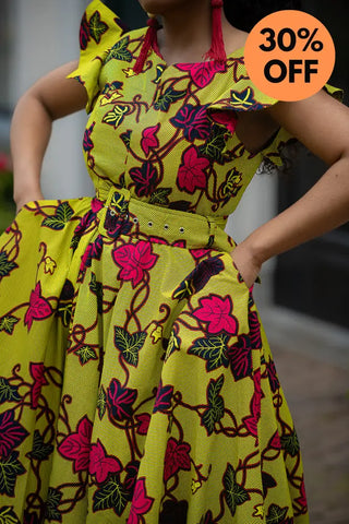 SELELNA FLORAL MIDI DRESS Women’s Dress