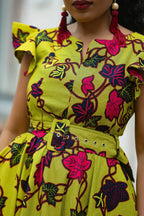 SELELNA FLORAL MIDI DRESS Women’s Dress