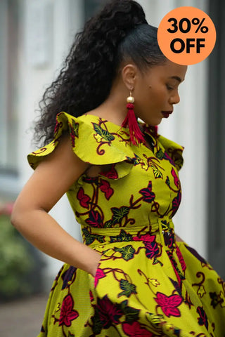 SELELNA FLORAL MIDI DRESS Women’s Dress