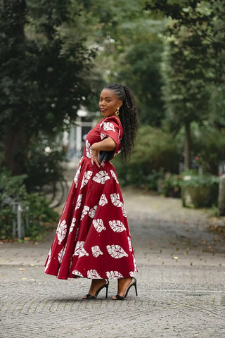 SERENA RED MAXI DRESS Women’s Dress