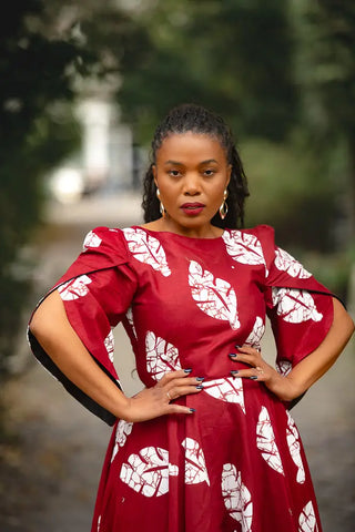 SERENA RED MAXI DRESS Women’s Dress