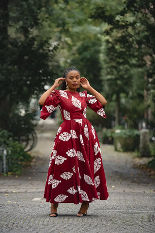 SERENA RED MAXI DRESS Women’s Dress