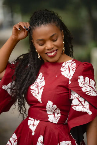 SERENA RED MAXI DRESS Women’s Dress