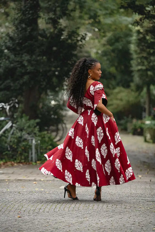 SERENA RED MAXI DRESS Women’s Dress