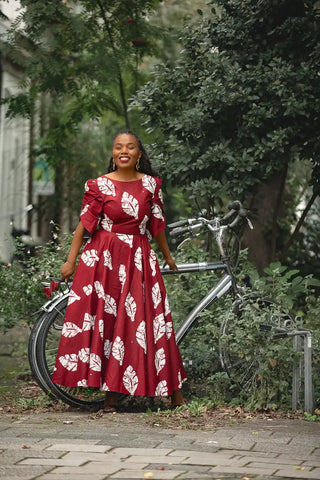 SERENA RED MAXI DRESS Women’s Dress