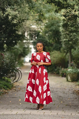 SERENA RED MAXI DRESS Women’s Dress