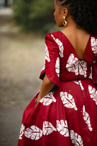 SERENA RED MAXI DRESS Women’s Dress